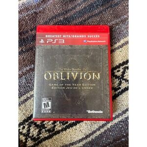 The Elder Scrolls IV Oblivion Game of the Year Edition PlayStation 3 PS3